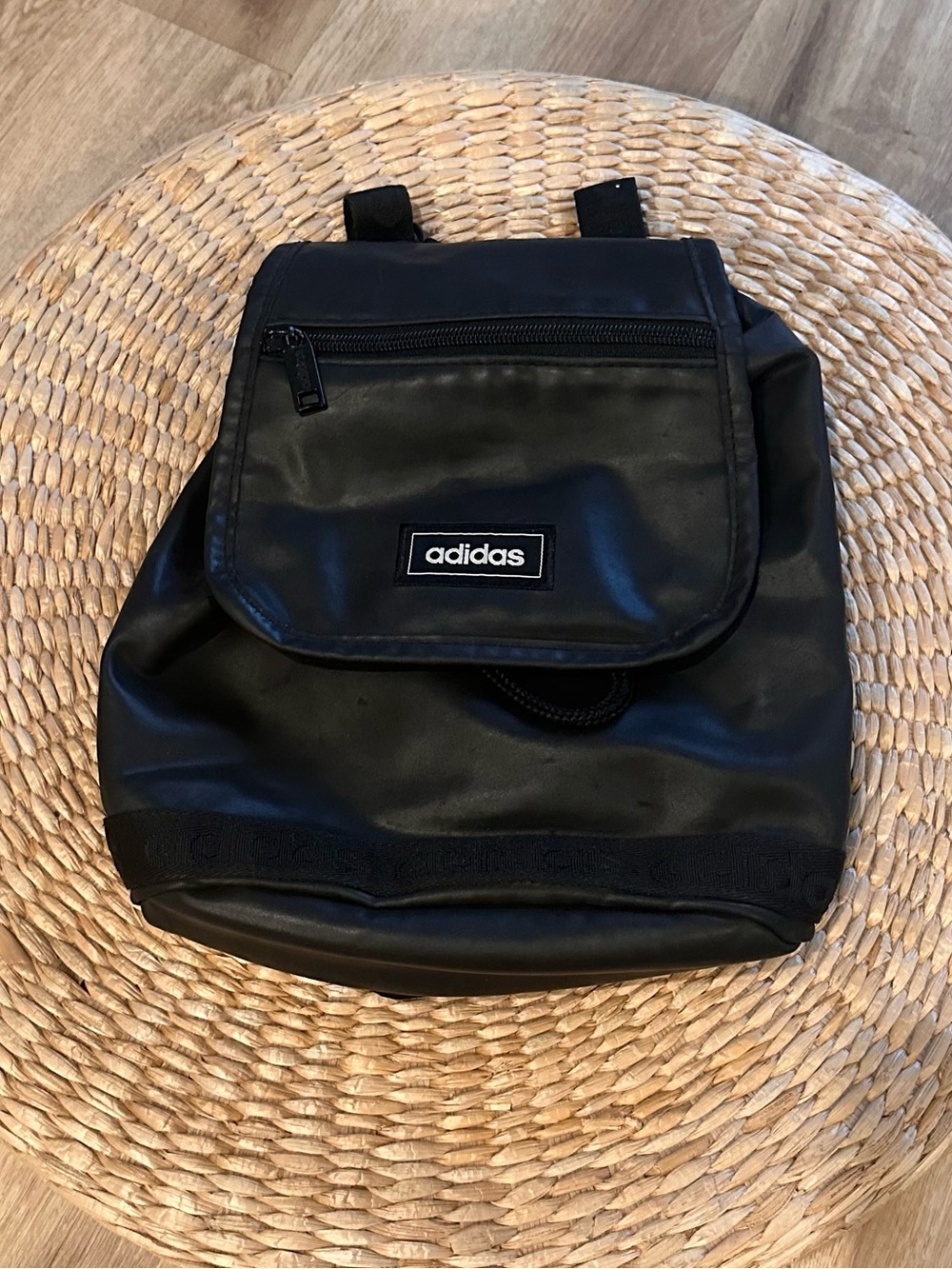 Adidas Black Mini Backpack - Casual Everyday Bag